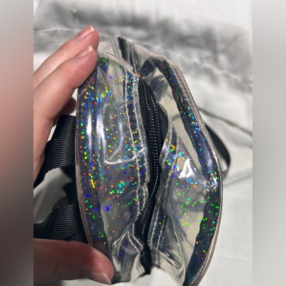 Victoria's Secret PINK Clear Holographic Mini Backpack - Picture 4 of 9